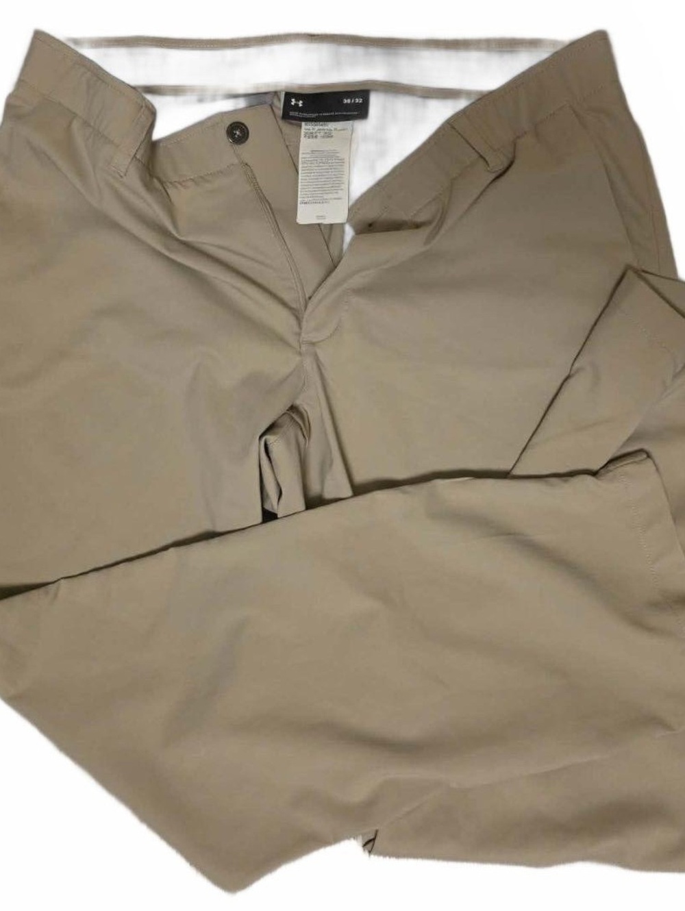Under Armour Men's Khaki Performance Pants Size 38x32